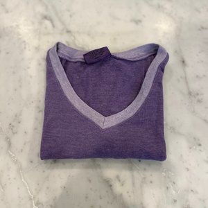Purple Firehouse V-neck Tee